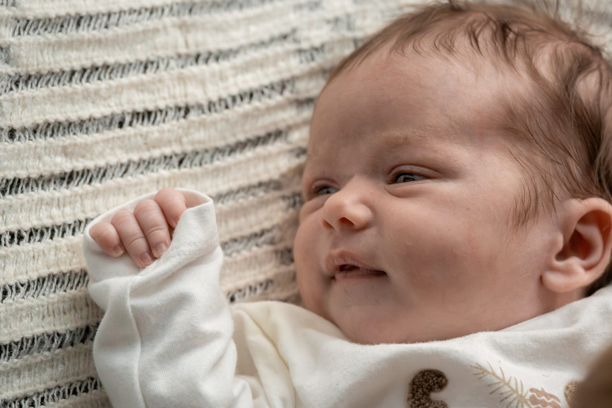 Zwei Kinder sitzen am Tisch beim Plätzchenbacken, liebevolle Kinderfotografie
